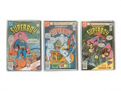 Superboy #7-12 1980 DC Comic Lot New Adventures Bronze Age Superman - Thumbnail 2