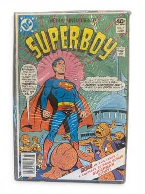 Superboy #7-12 1980 DC Comic Lot New Adventures Bronze Age Superman - Thumbnail 4