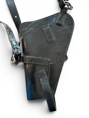 U.S. 1911/1911A1 Korean/Vietnam Black Shoulder Holster. Western Mfg KPM 7791527 - Thumbnail 6