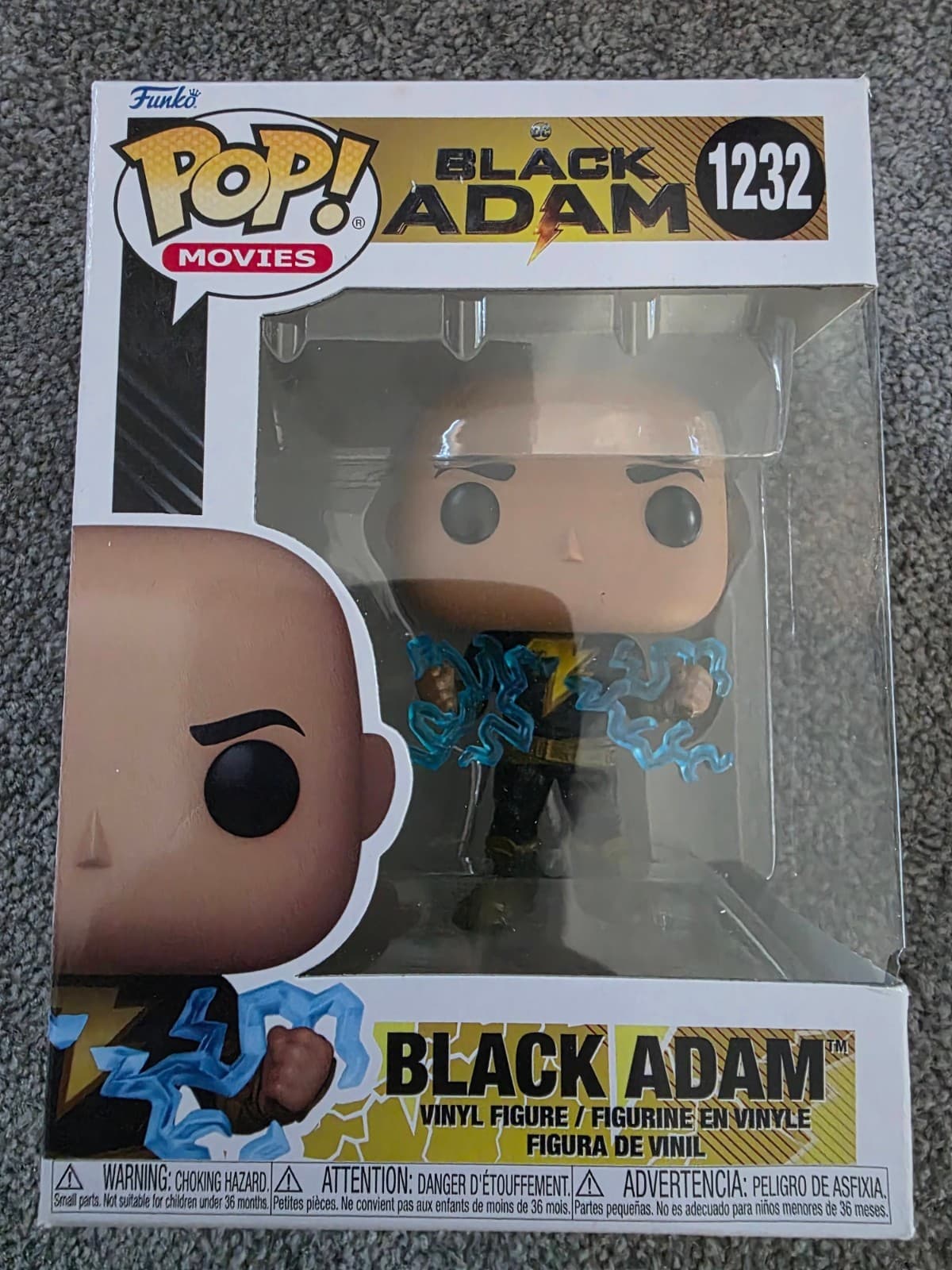 Funko Pop Black Adam Lot – Hawkman in Cruiser #286 + Black Adam #1232 - Thumbnail 6