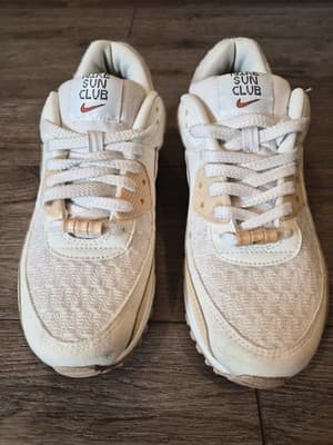 Nike Air Max 90 SE "Sun Club" Sail/Pink/Tan – Women's Size 10 - Thumbnail 2