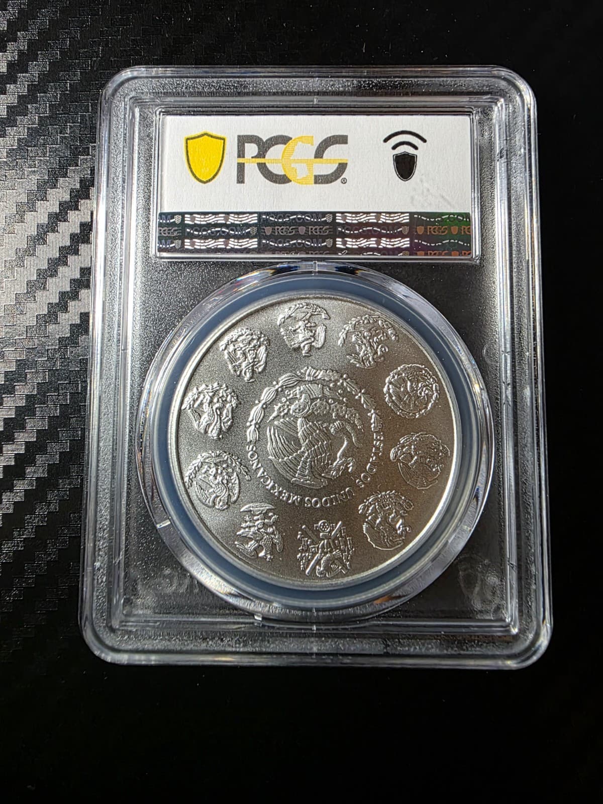 2016 Silver Mexican Libertad 1 Onza PCGS MS70 - Thumbnail 6