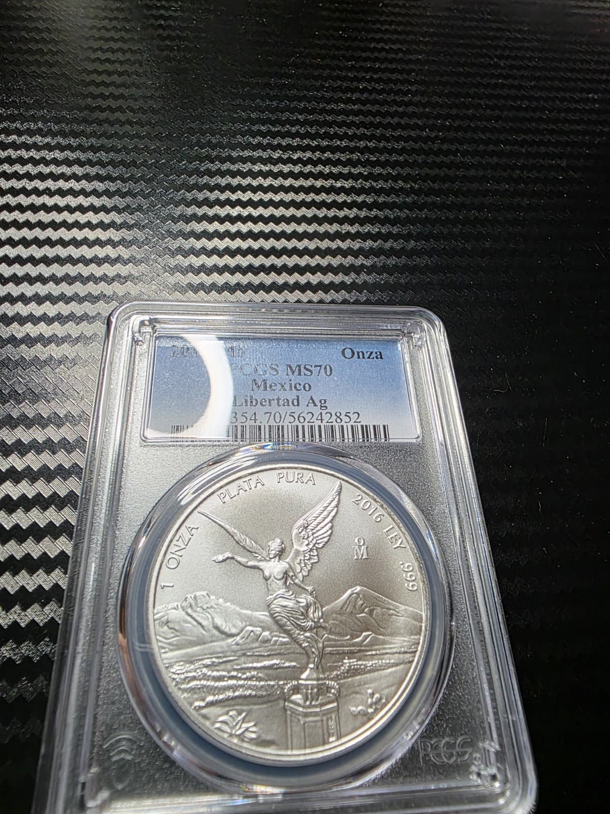 2016 Silver Mexican Libertad 1 Onza PCGS MS70 - Thumbnail 10