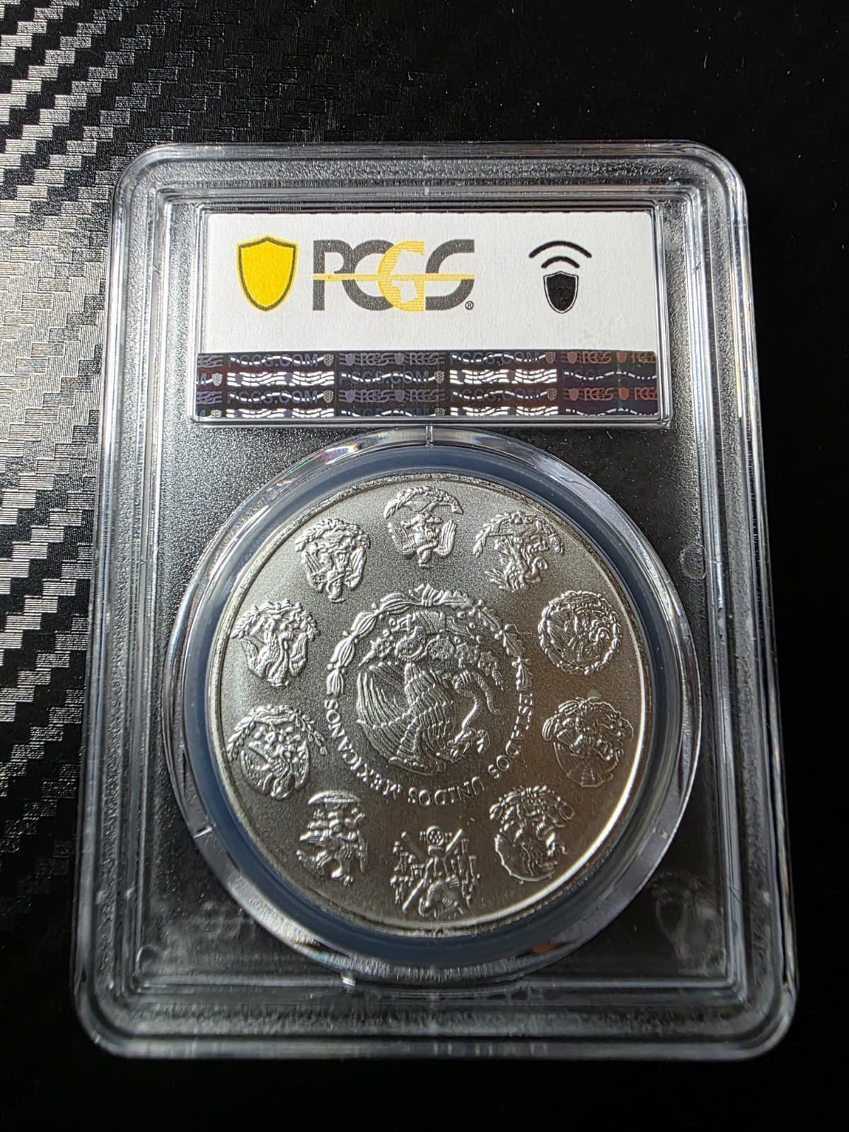 2016 Silver Mexican Libertad 1 Onza PCGS MS70 - Thumbnail 2