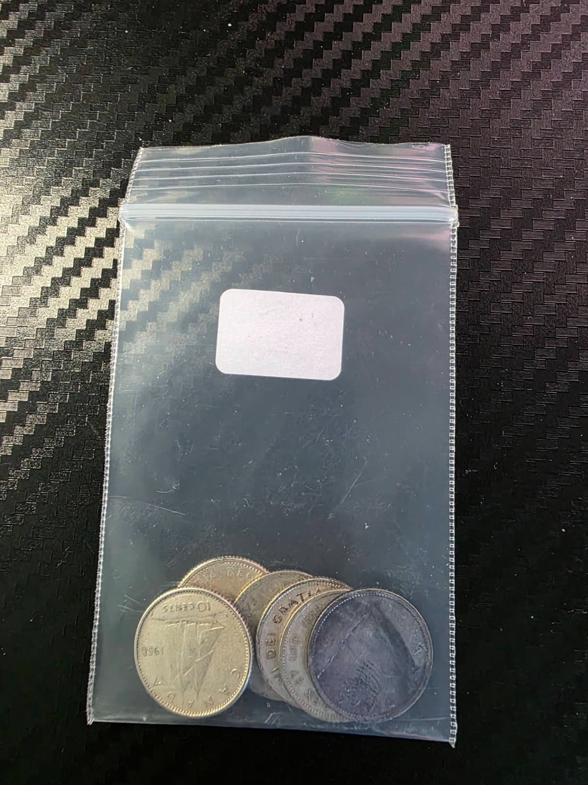 Lot of 6 Canada Silver Dimes • 80% Silver • Mixed Dates • AT SPOT - Thumbnail 2