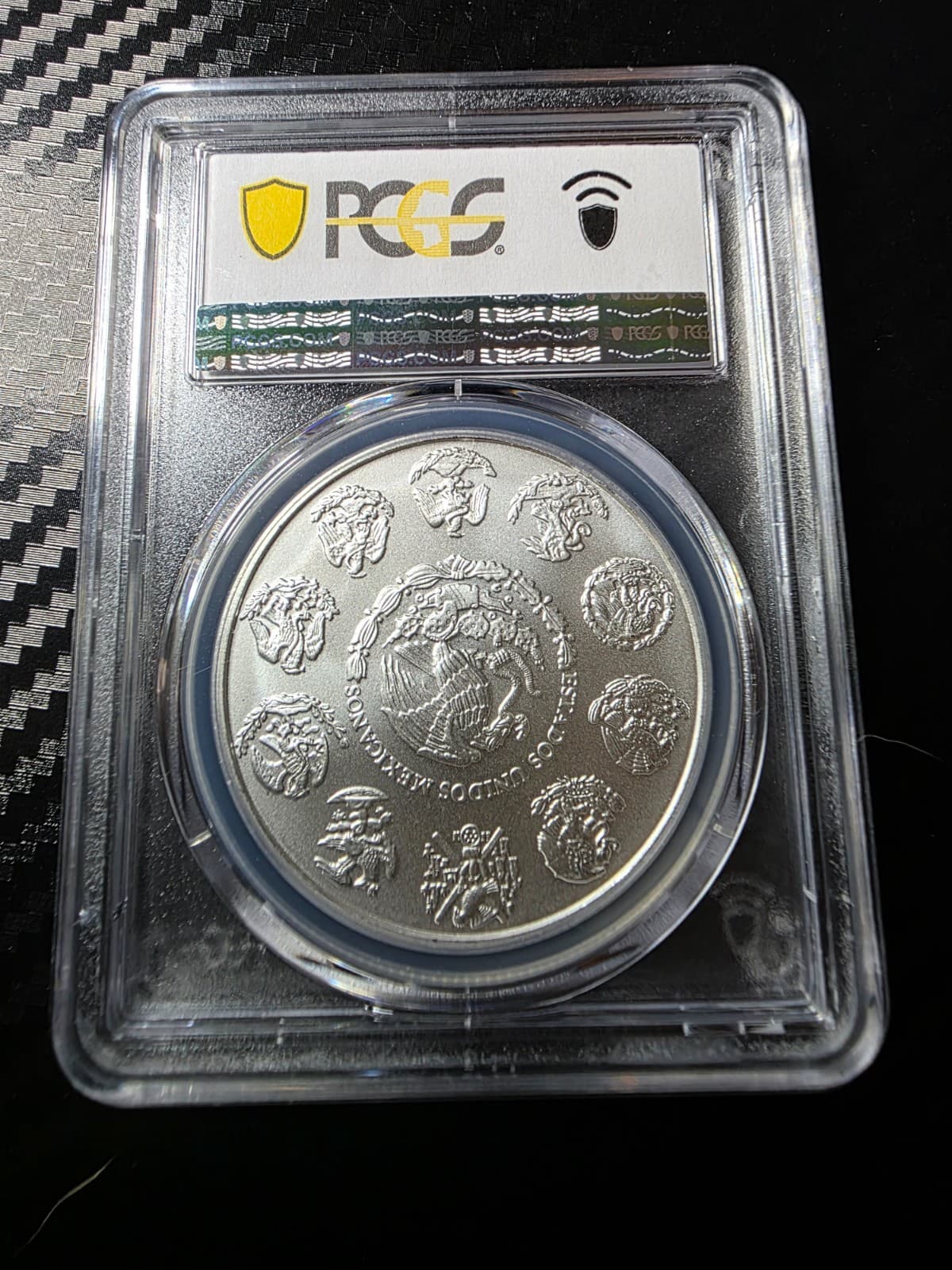 2016 Silver Mexican Libertad 1 Onza PCGS MS70 - Thumbnail 8