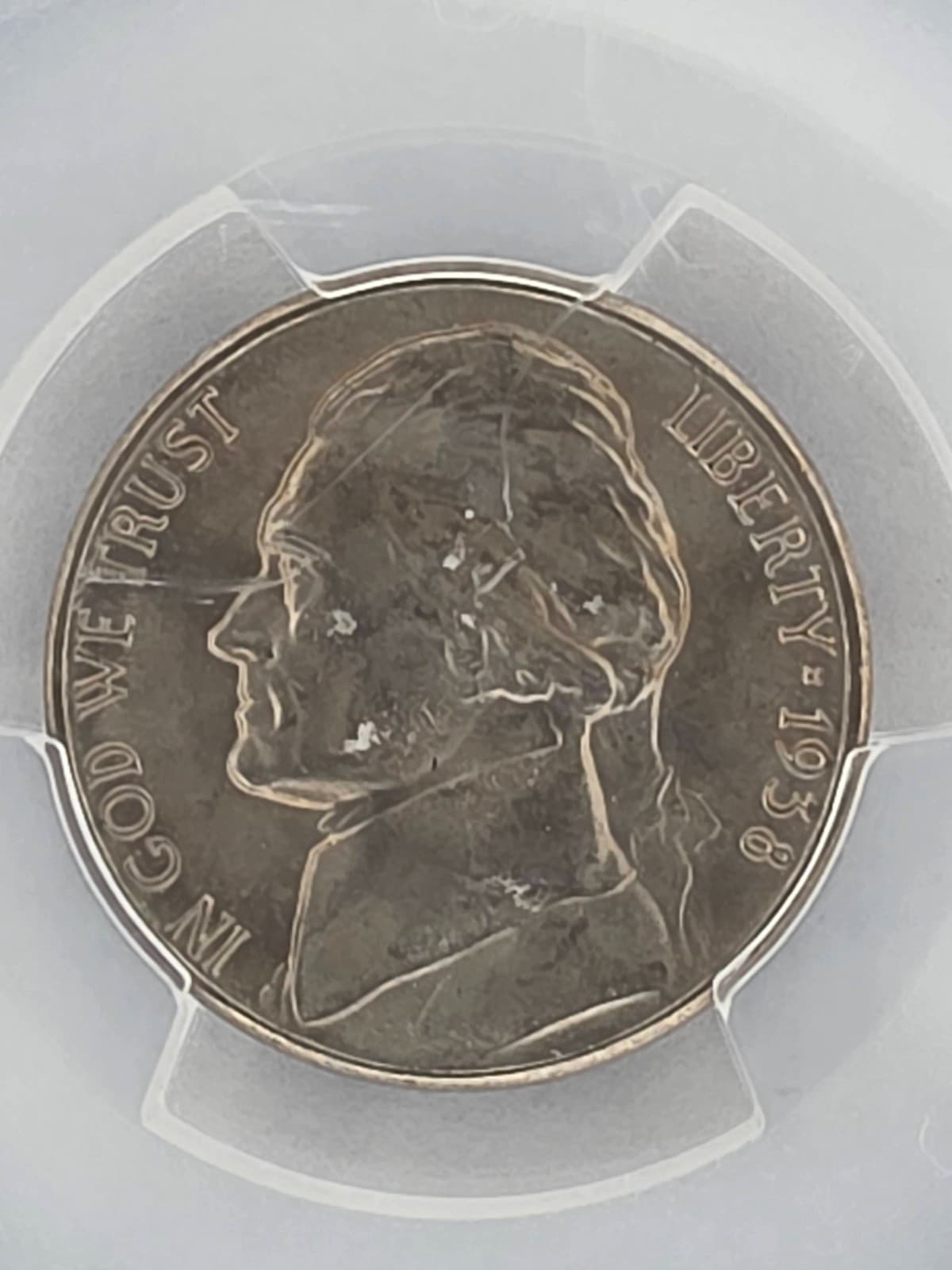 1938-S - Jefferson Nickel • PCGS MS64 • First Year of Issue • Early Jefferson - Thumbnail 4