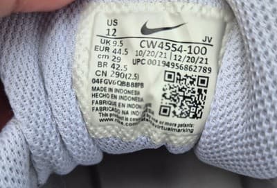 ​Nike Air Max SC White Metallic Platinum - Women's Size 12/Mens 10.5 - Thumbnail 4