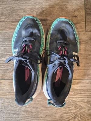 Hoka Speedgoat 6 Women's Size 7 Navy Blue Trail Running Shoes Vibram - Thumbnail 7