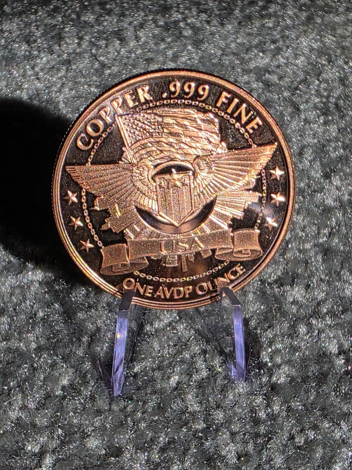 1 oz .999 Fine Copper Round – Donald Trump Design - Trump Commemorative Round - Thumbnail 2