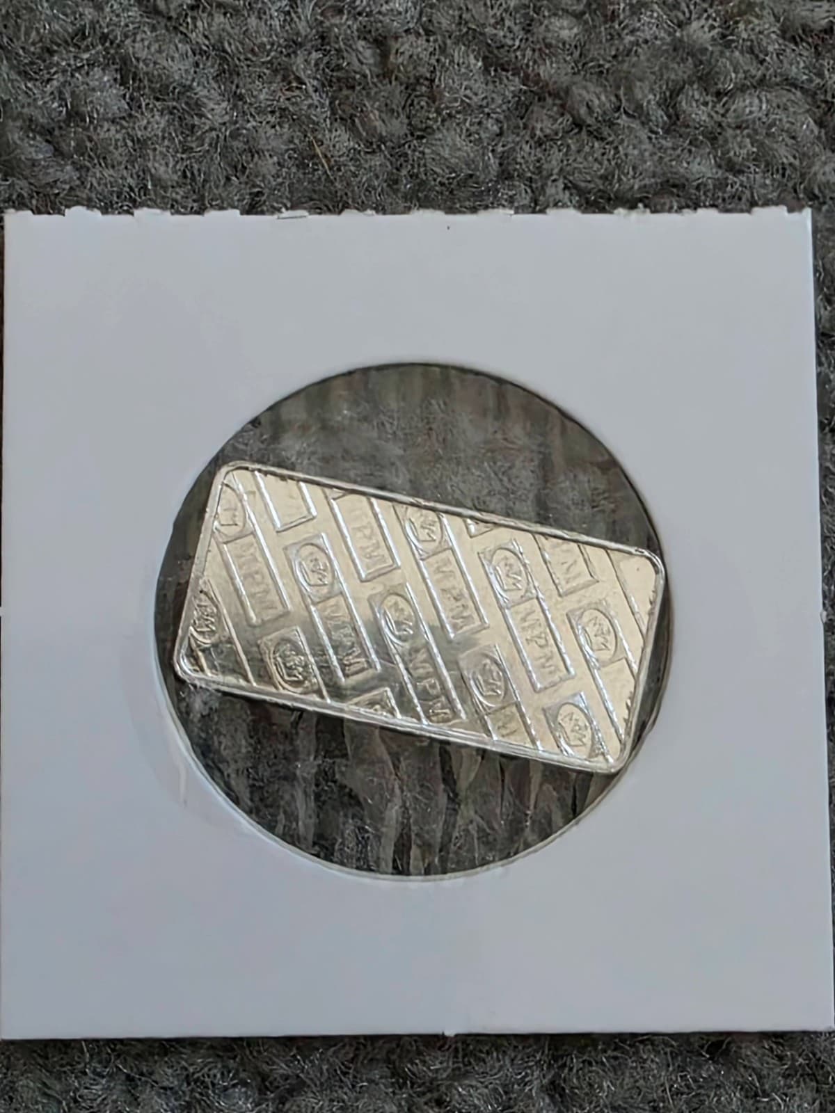 MPM Bald Eagle - 5 Gram .999 Fine Pure Silver Bullion Fractional Bar Ingot - Thumbnail 2