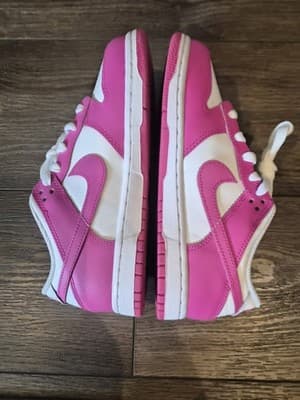 Nike Dunk Low Active Pink White Youth Size 3Y New Shoes - Thumbnail 4