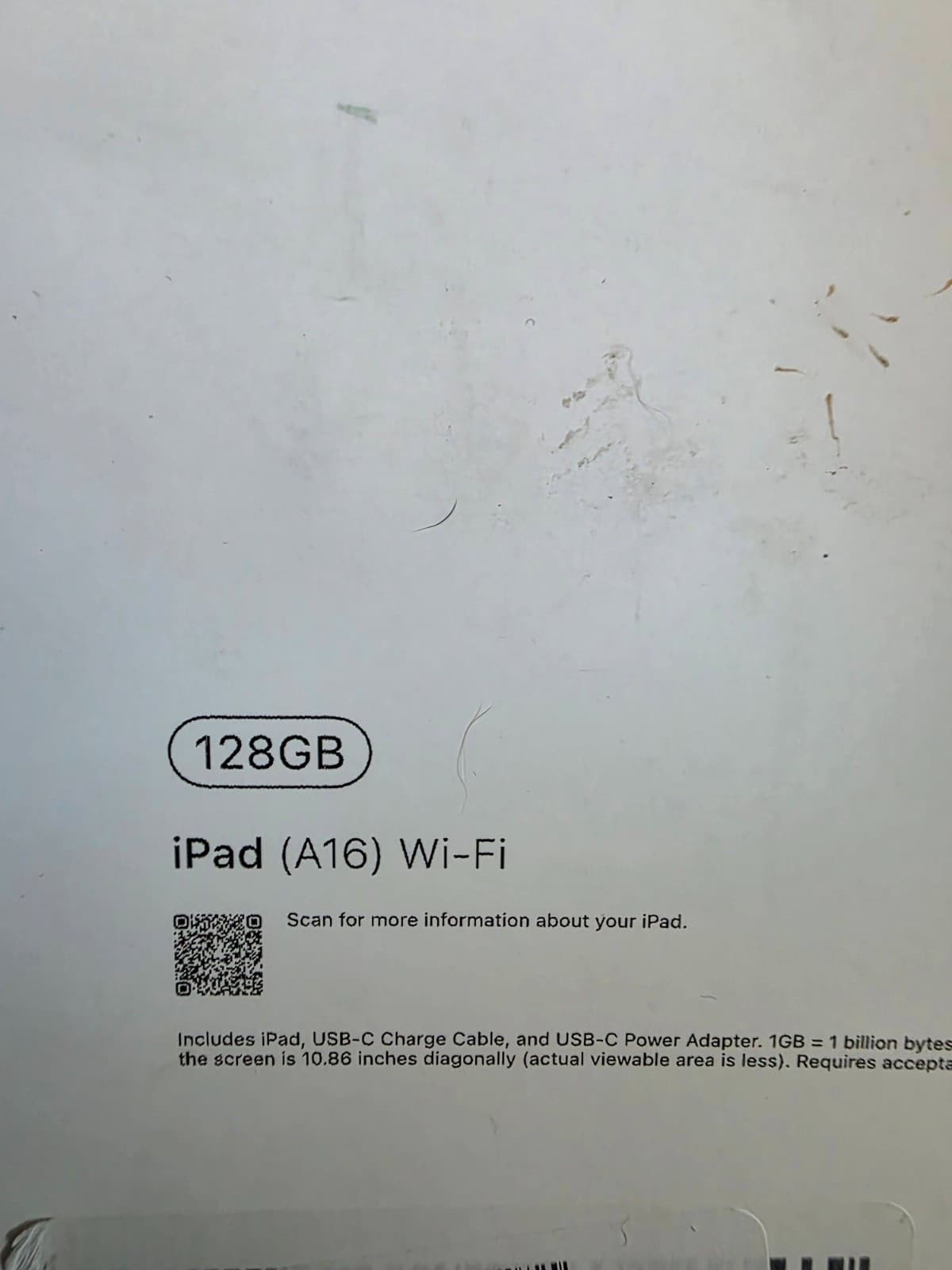 Apple iPad 11" 11th Gen A16 chip Wi-Fi Tablet 128GB Blue MD4A4LL/A 2025 Model - Thumbnail 7