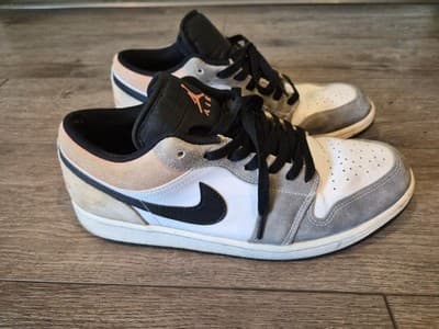 ​Nike Air Jordan 1 Low Flight Club Magic Ember Black Grey Men's Size 11 - Thumbnail 2