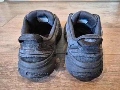 Hoka One One Clifton L Suede Black Sneakers Women's 8/Men's 7 - Thumbnail 5