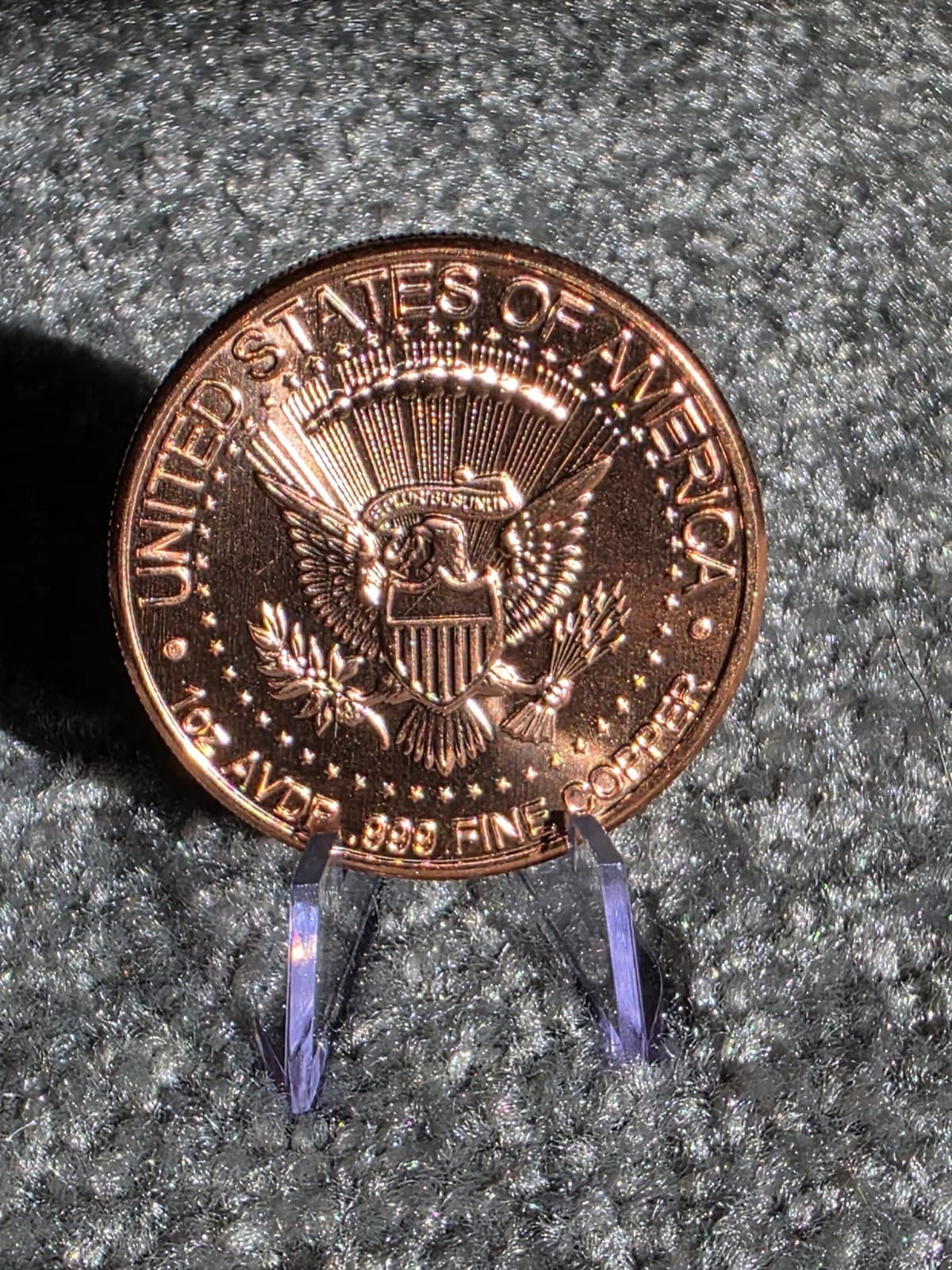1 oz .999 Fine Copper Round – 2020 Trump vs Biden – Election Commemorative - Thumbnail 2