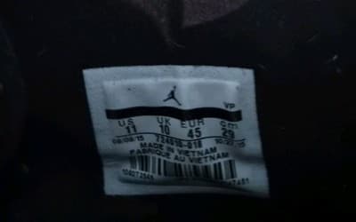 Jordan Eclipse Men's Size 11 Black Gym Red Speckled Sole 724010-018 - Thumbnail 7