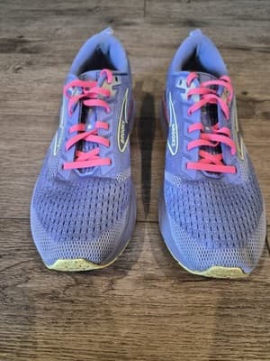 Brooks Levitate GTS 6 Stability Running Shoes Women's Size 12 Medium Purple - Thumbnail 2