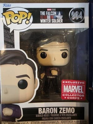 Marvel Collector Corps Box – WandaVision & Falcon/Winter Soldier – 2 Funko Pops - Thumbnail 4