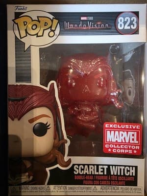 Marvel Collector Corps Box – WandaVision & Falcon/Winter Soldier – 2 Funko Pops - Thumbnail 3