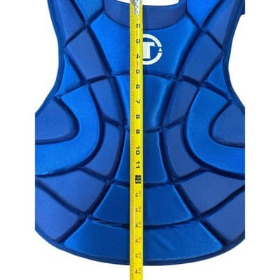 TAG TBP 805 Baseball Catchers Chest Protector Royal Blue Youth Intermediate - Thumbnail 4