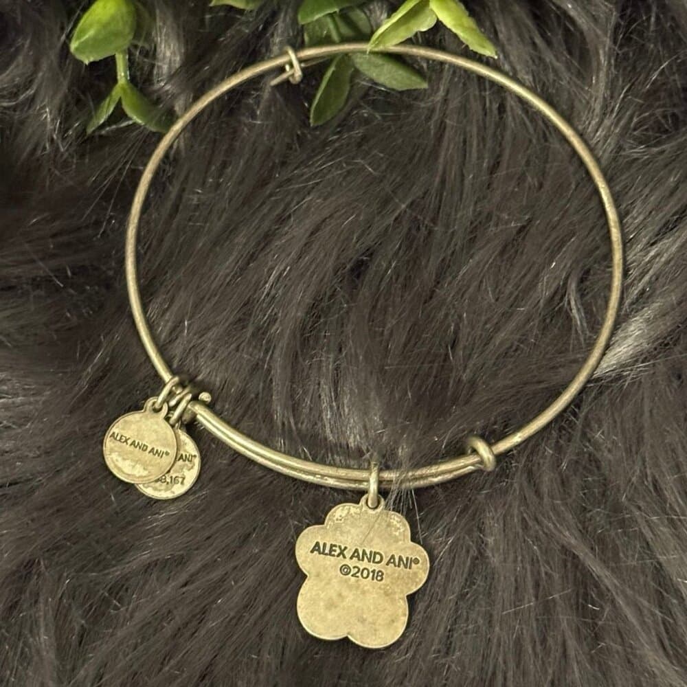 Alex and Ani Heart Cz Paw Bracelet - Thumbnail 3