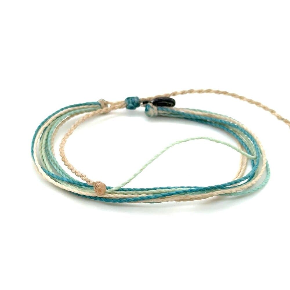 Pura Vida White/Blue/Teal Bracelet (#01) - Thumbnail 3