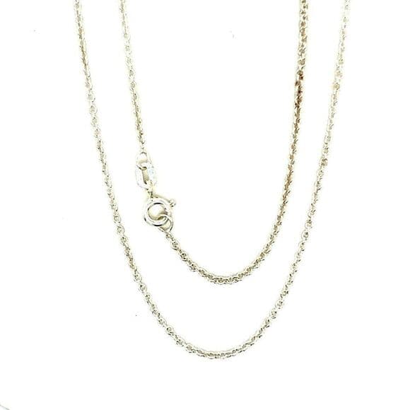Italian Sterling Silver 925 Chain - Thumbnail 6