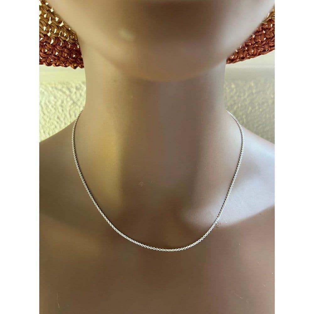 Italian Sterling Silver 925 Chain - Thumbnail 2