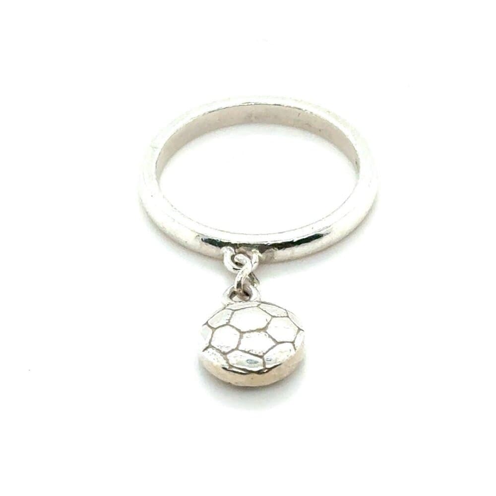 James Avery Soccer Ball Dangle Ring - Retired - Thumbnail 5