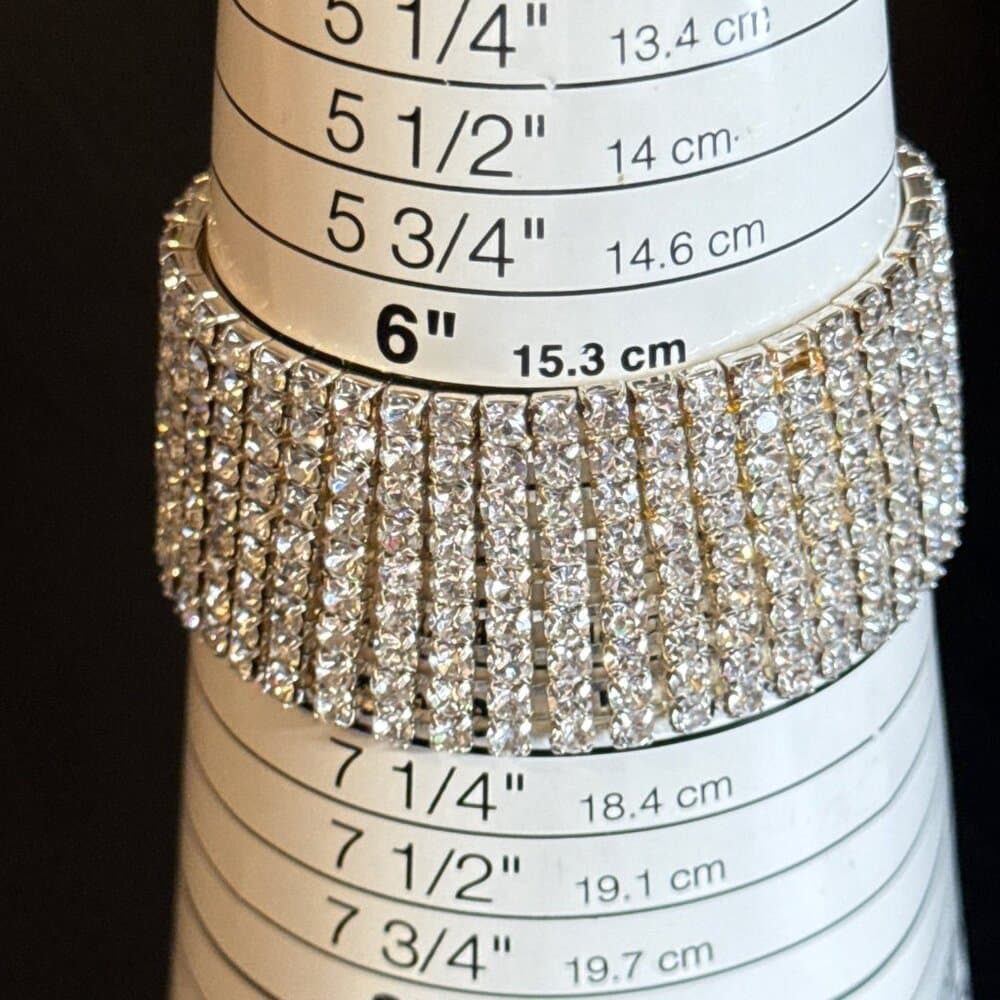 Sparkling Stretch Bracelet (c) - Thumbnail 3