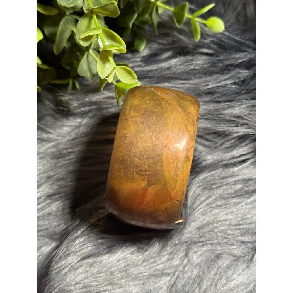 Copper Color Thick Bangle (c1)