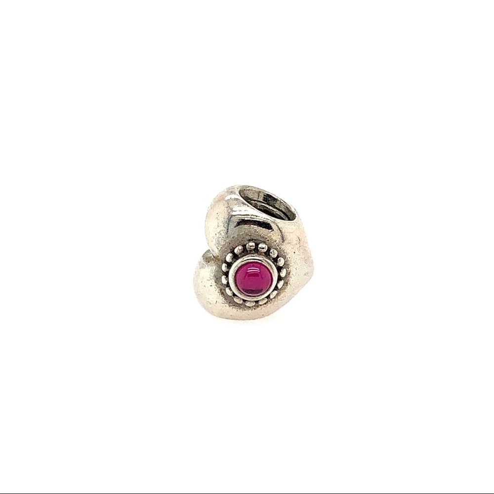 Pandora Pink Cz Cabuchon charm