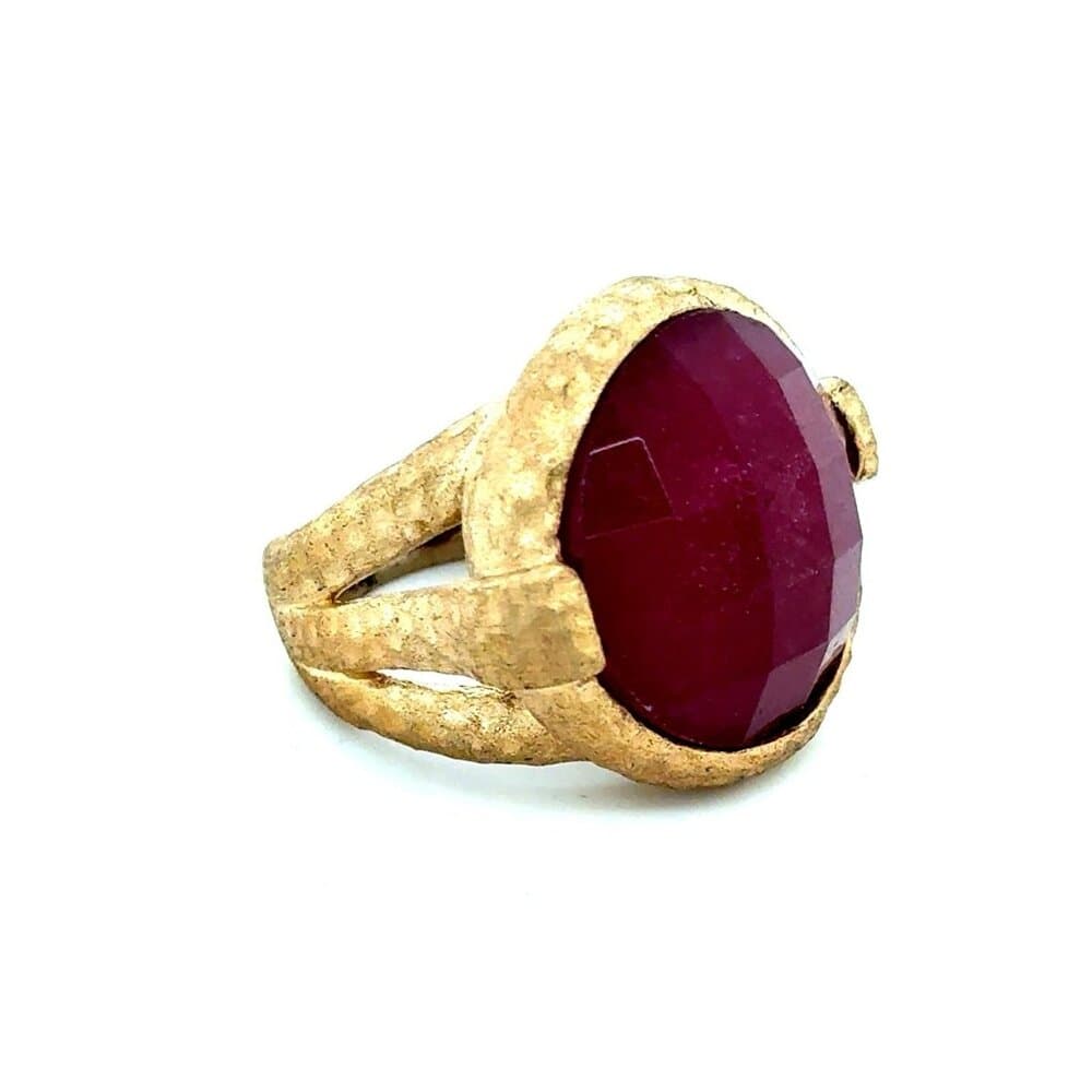 Large Ruby Ring