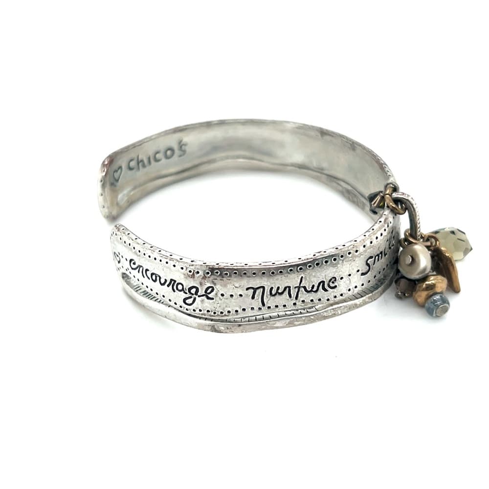 Chico's Cuff Bracelet with Charms (c1)