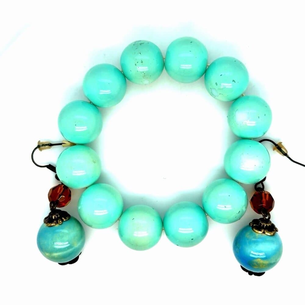 Beaded Earrings & Bracelet Set