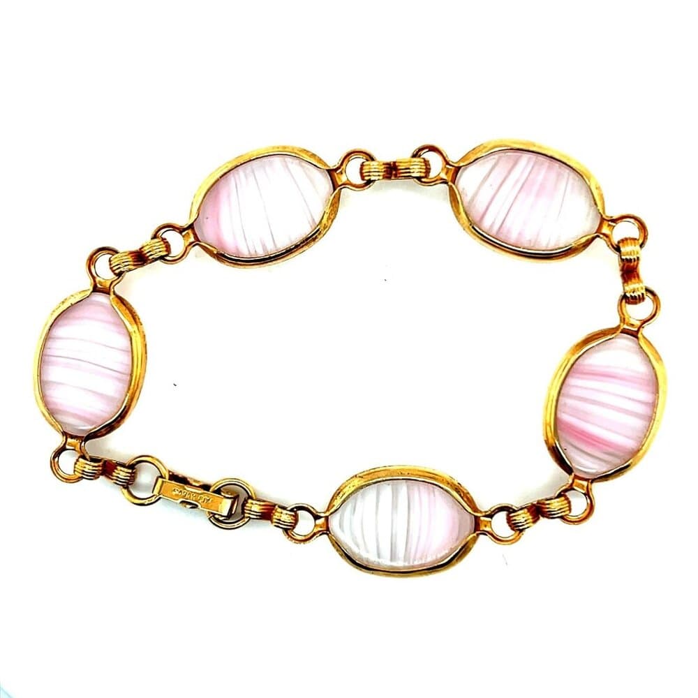 Sarah Cov. Pink Stones Bracelet