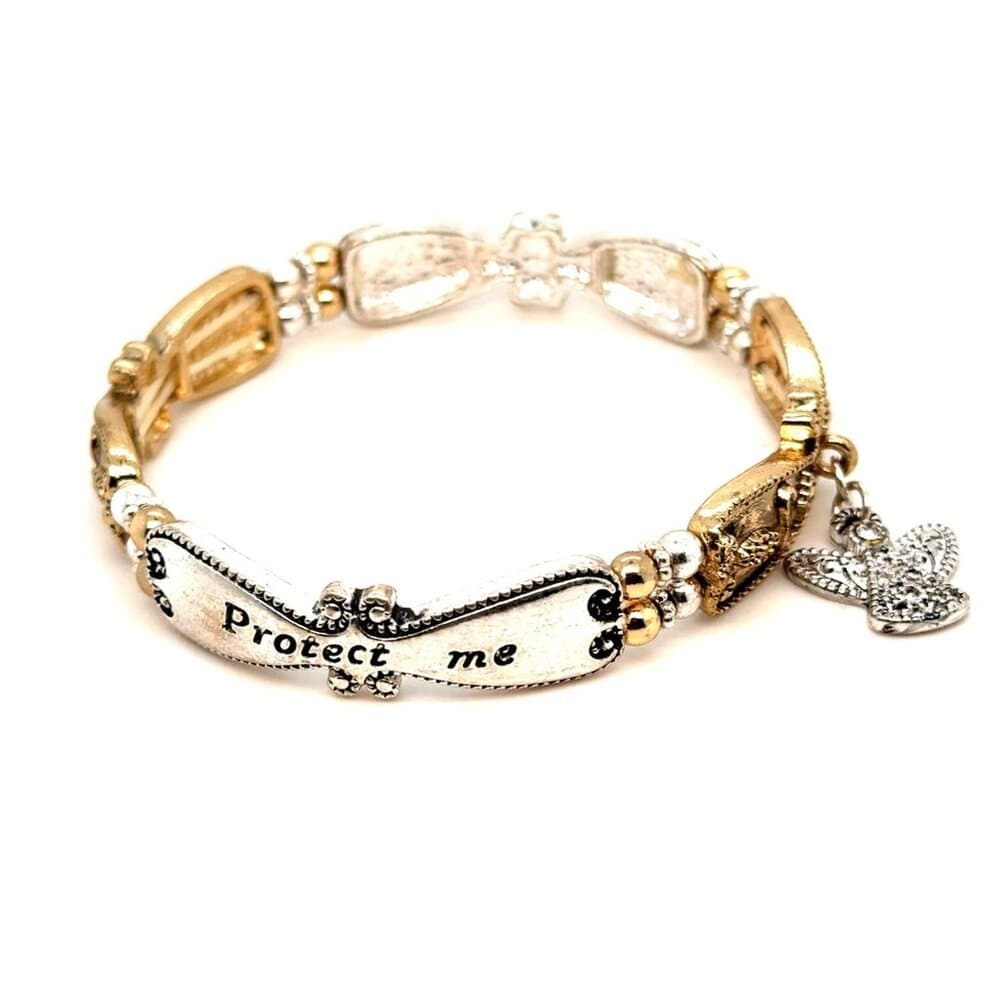 Protect Me Guardian Angel Bracelet (d)