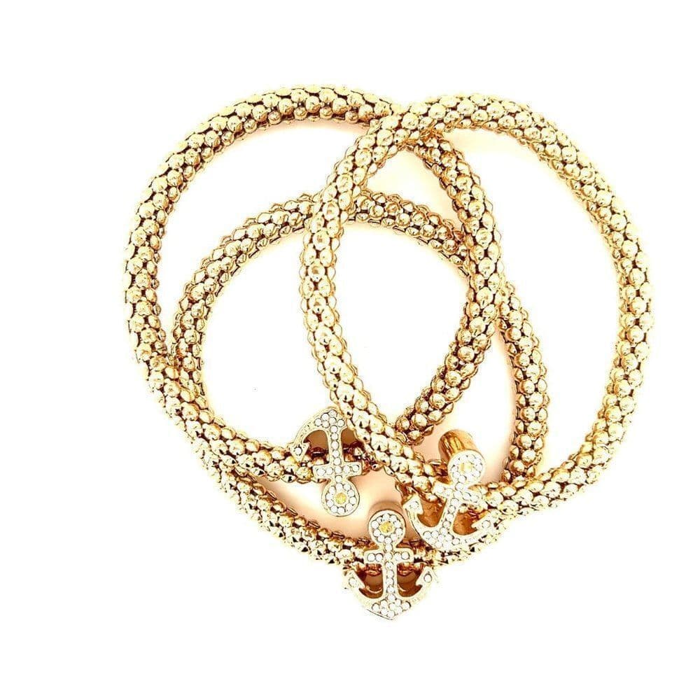 3 Anchor Bracelets (c)
