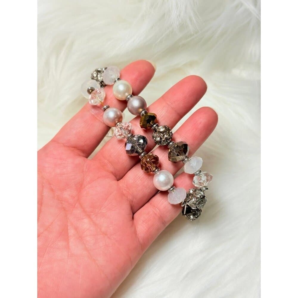 Multicolor Bead Double Strand Bracelet (d)