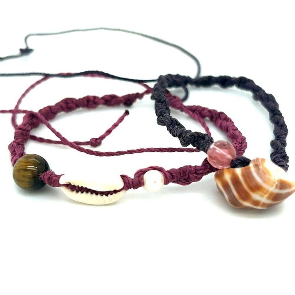 2 Shell Bracelets (c)