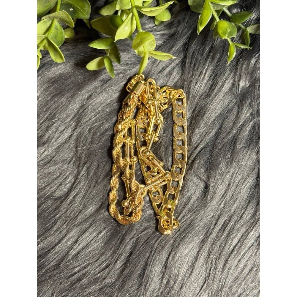 3 Strand Magnetic Gold Bracelet (C)