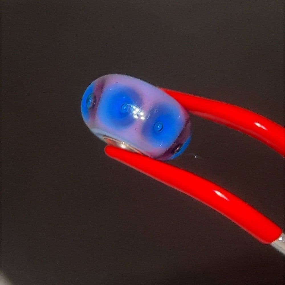 Trollbead Purple Bubbles Bead