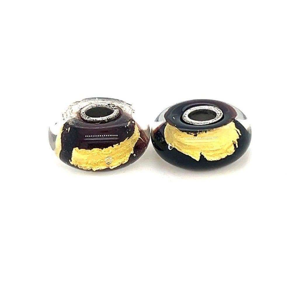 Trollbead Black Gold Bead