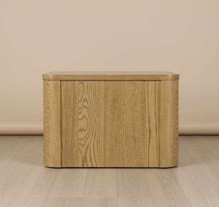 Bison Commerce Janzen Contemporary Modern 50" Rolling Coffee Table FFE-1433 - Thumbnail 4