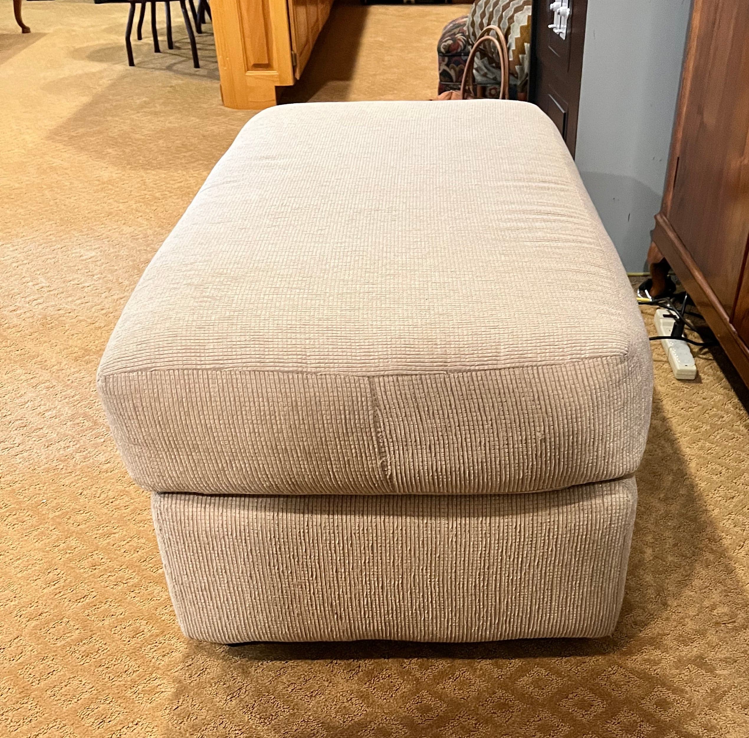 Large Rectangular Upholstered Ottoman -PD138-29 - Thumbnail 4