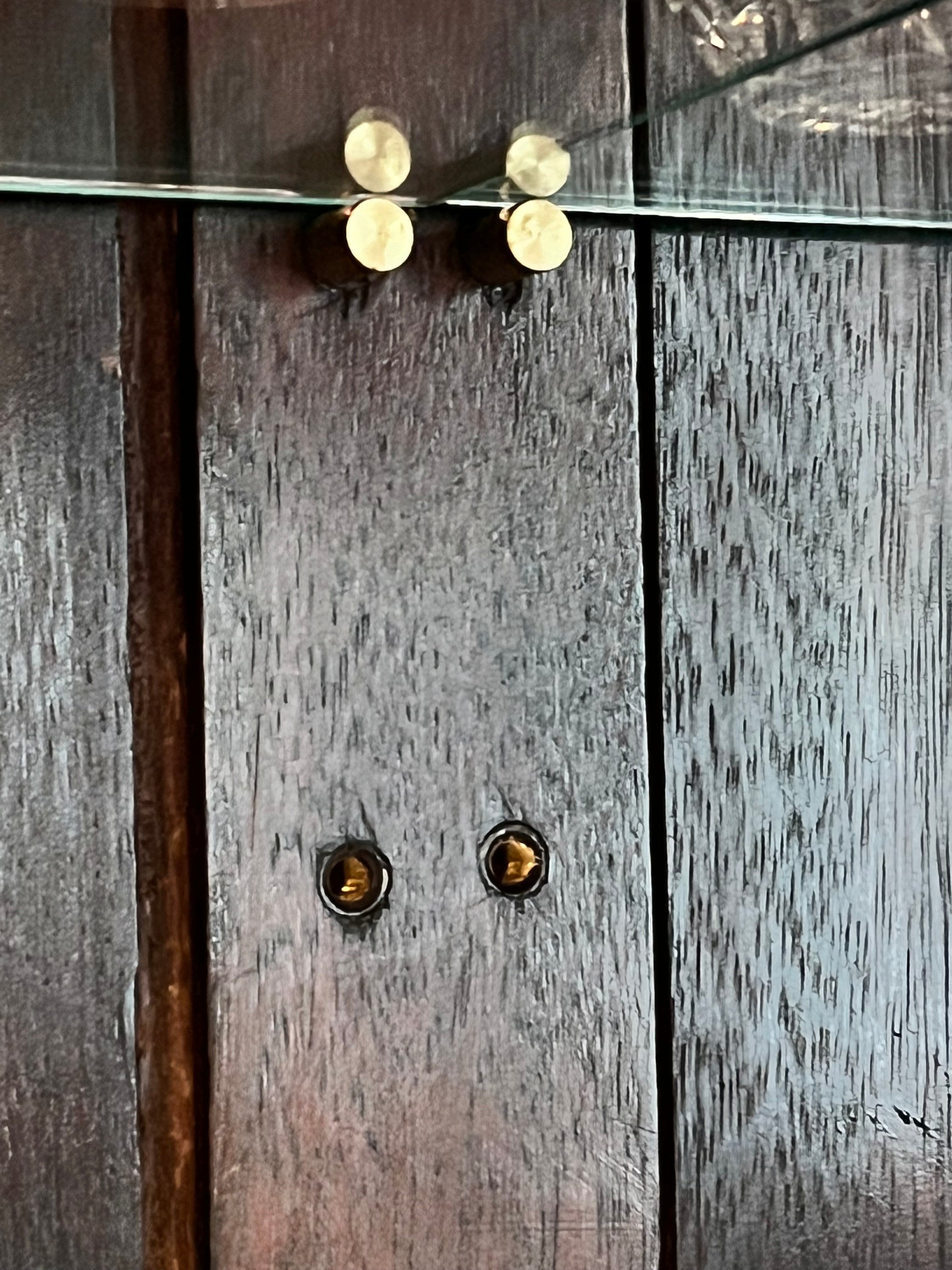 Vintage Rosewood China Cabinet with Carved Grape & Vine PD138-13 - Thumbnail 7