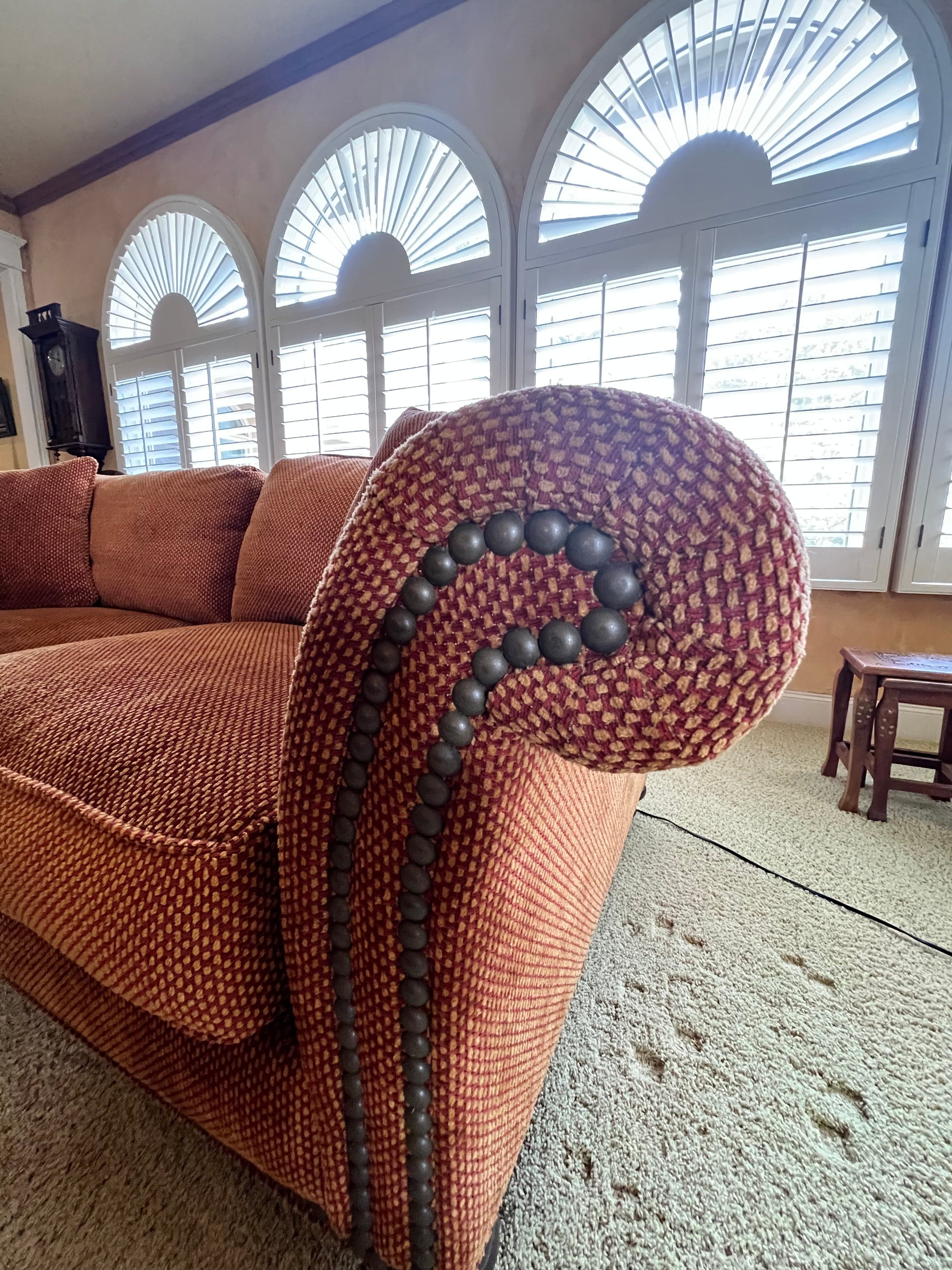 Castellano 2 Cushion Down Sofa in Custom Fabric (2 avail) PD138-1 - Thumbnail 7