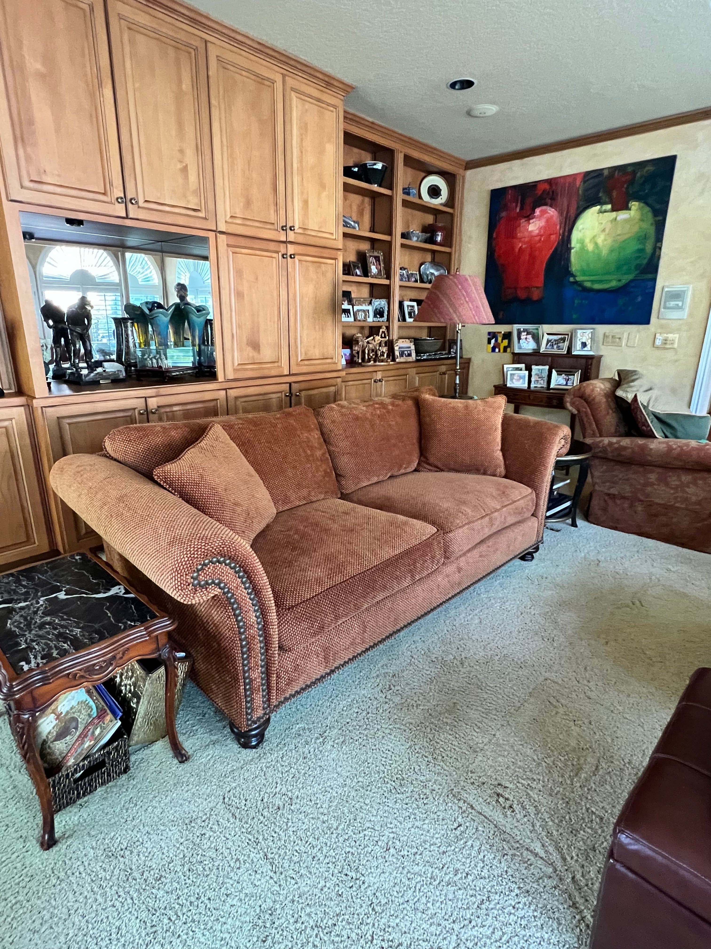 Castellano 2 Cushion Down Sofa in Custom Fabric (2 avail) PD138-1 - Thumbnail 11