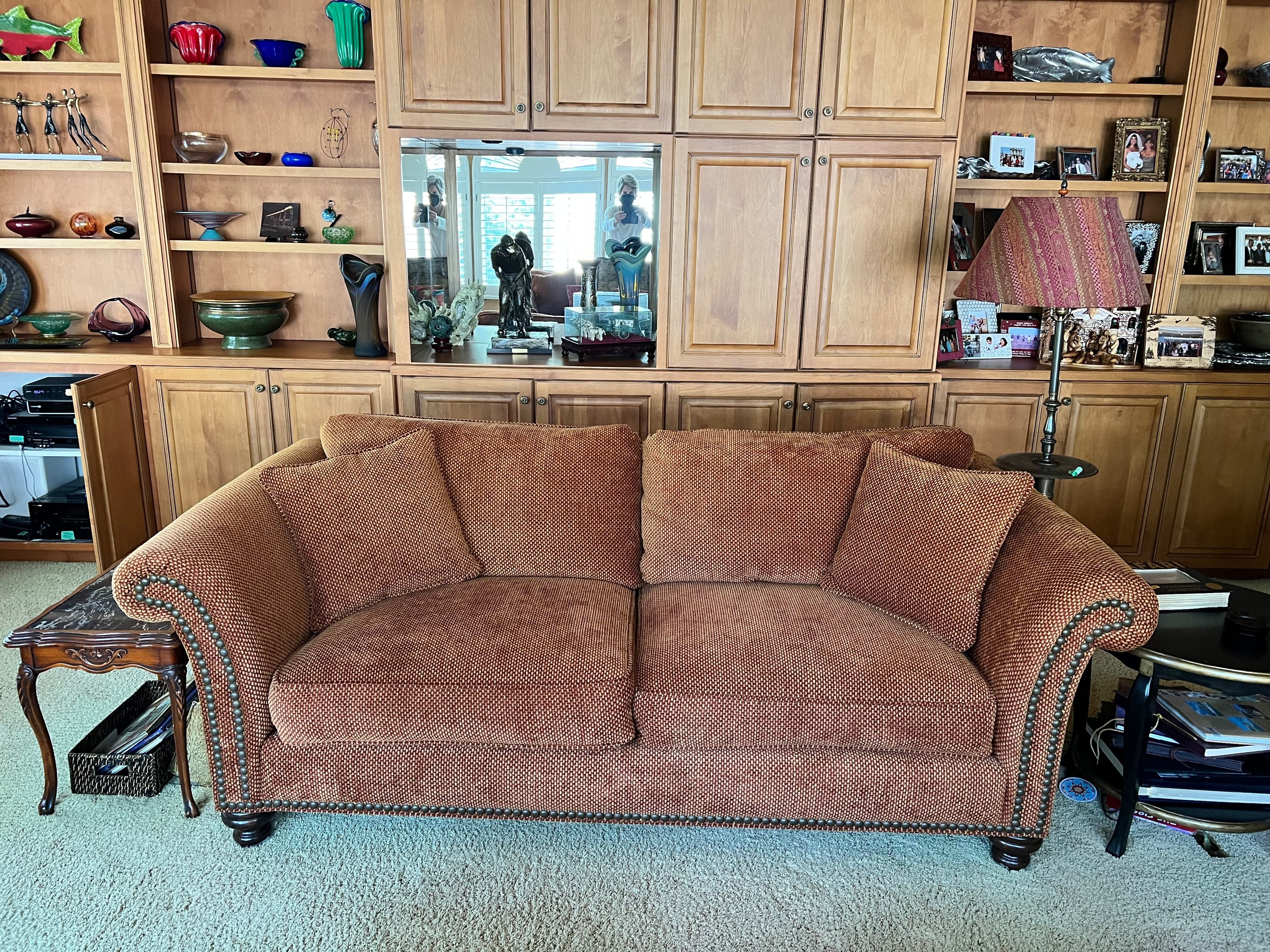 Castellano 2 Cushion Down Sofa in Custom Fabric (2 avail) PD138-1 - Thumbnail 9